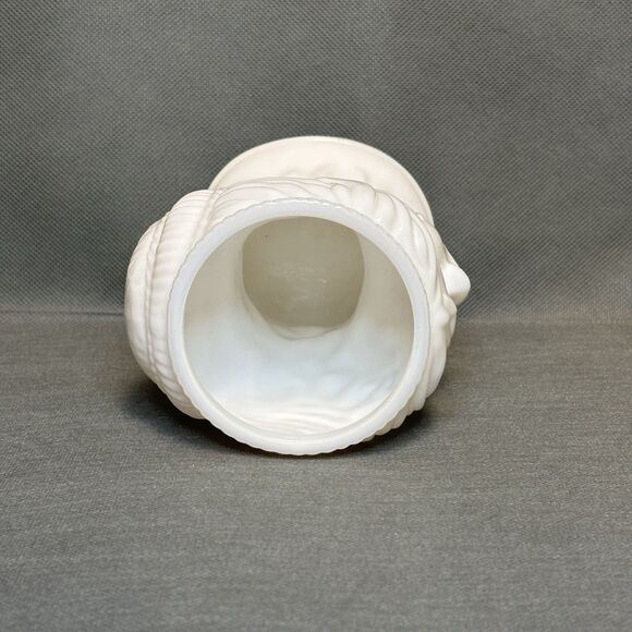 Vintage Milk Glass Cameo Vase Womans Head Vase Succulent Planter Figural Bust - Picture 5 of 8